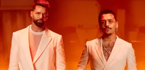 Ricky Martin junto a Christian Nodal lanzan «Fuego de noche, nieve de día»