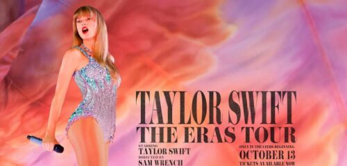 Taylor Swift bate récords en cine con la película "Eras Tour"