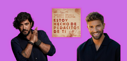 Antonio Orozco junto a Pablo Alborán nueva versión de “Estoy Hecho De Pedacitos De Ti”