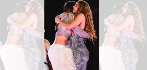 Belinda y Shakira interpretaron una nueva versión de la melancólica 'Día de enero'.